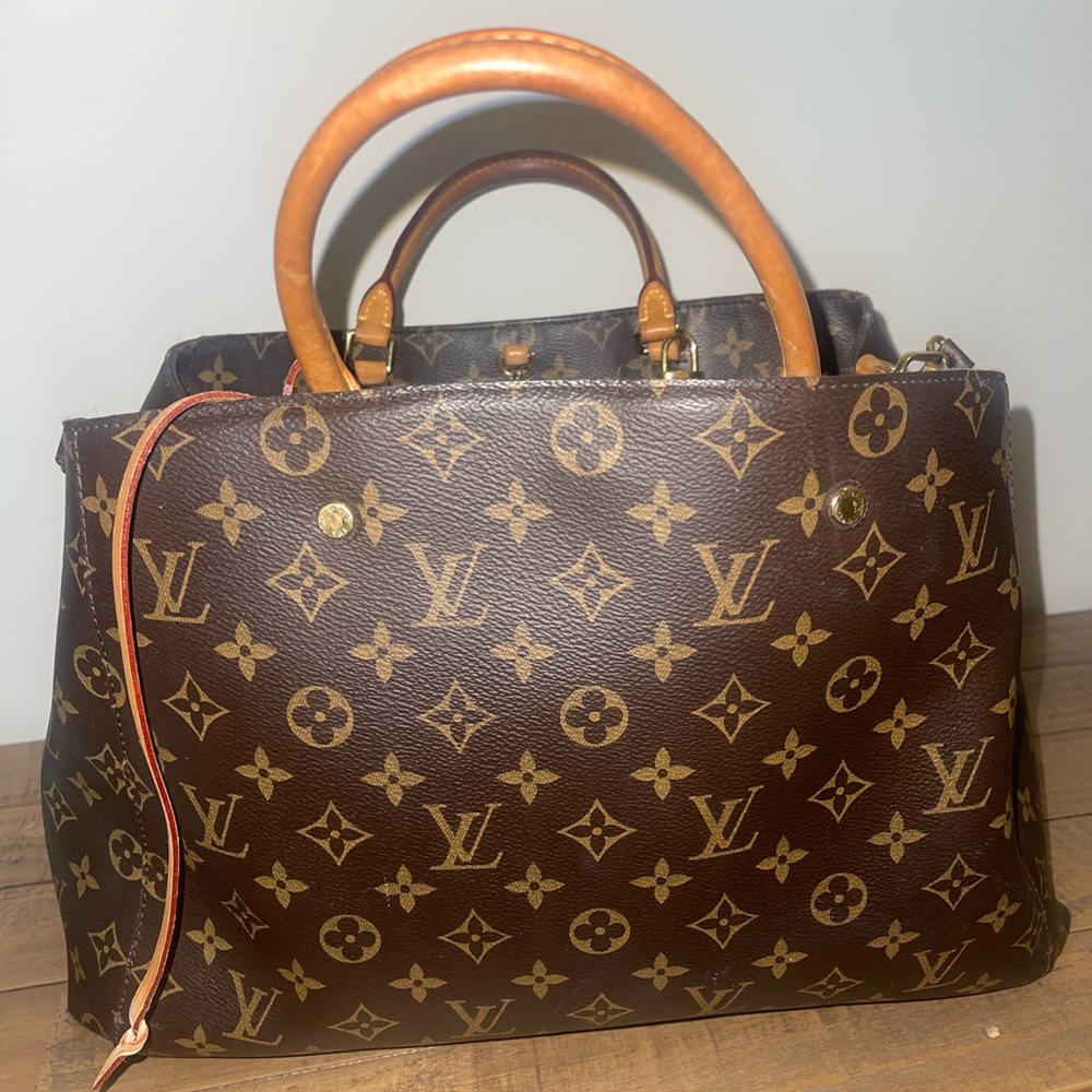 SOLD - Louis Vuitton Montaigne GM Bag 2015